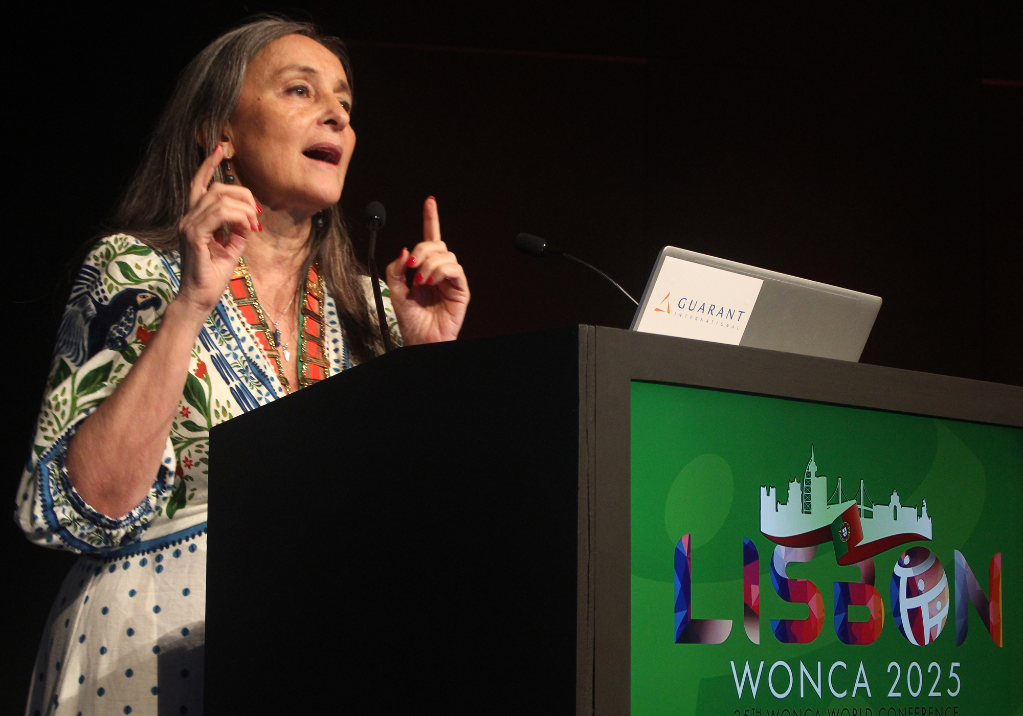Viviana Martinez-Bianchi - Encerramento da 25ª Conferência Mundial da WONCA em Lisboa