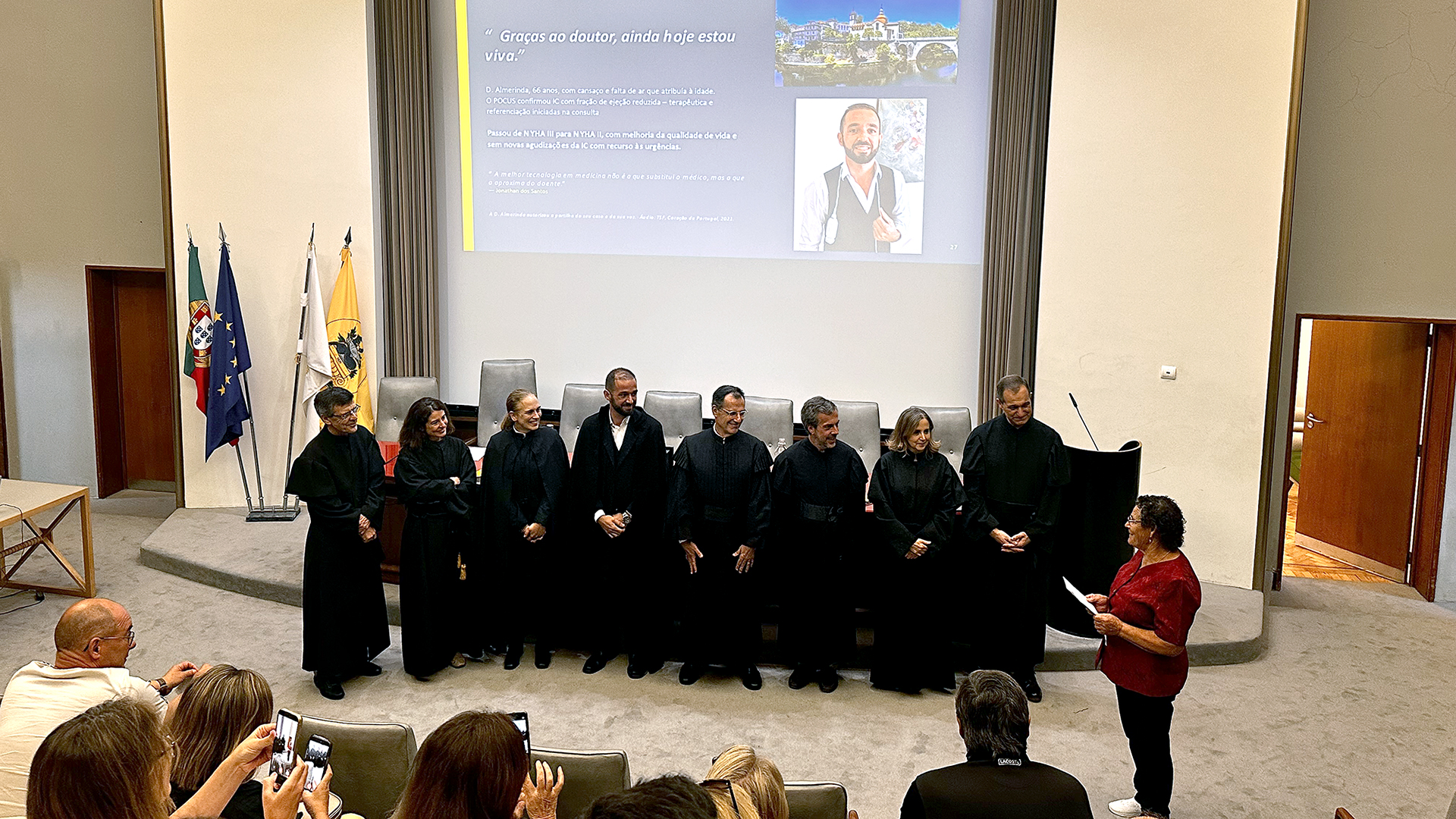 Provas de doutoramento de Jonathan dos Santos